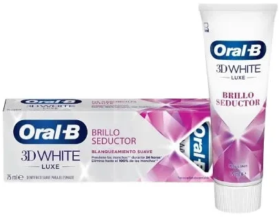 Oral-B 3D Baltas Luxe Dantų pasta Seductive Shine dantų pasta 75ml