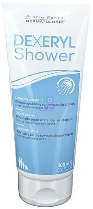 Dexeryl Shower Kreminis Pierre Fabre dušo kremas, 200 ml