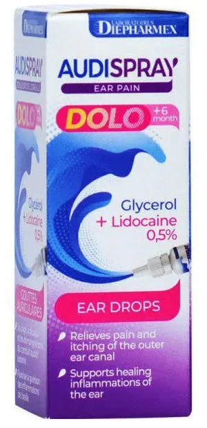Diepharmex "Audispray Dolo Earache" purškiklis ausims 7g