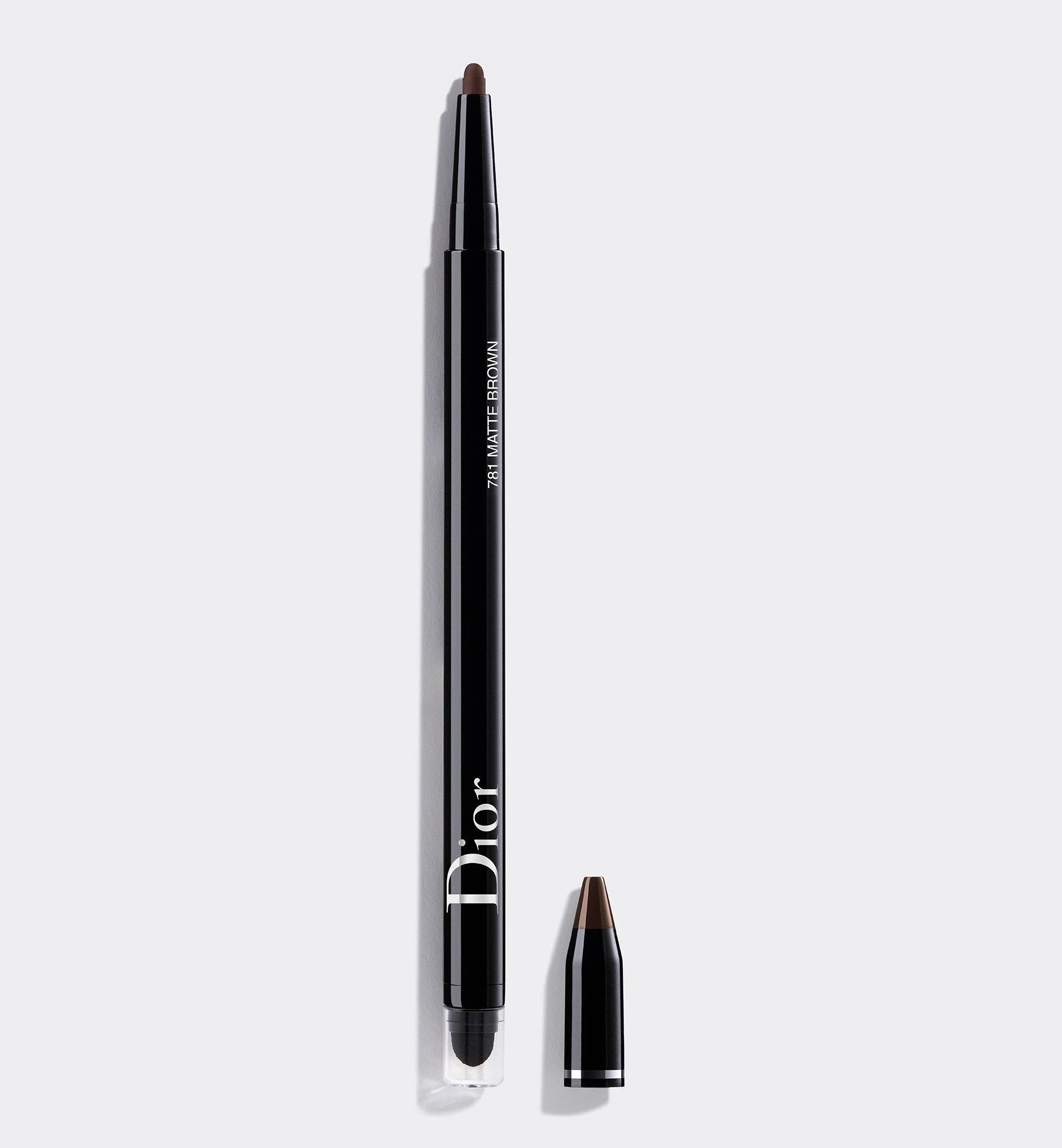 Christian Dior Diorshow On Stage Atsparus vandeniui Double-Ended Kohl Akių apvadas 781 Intense Brown 1.2 g