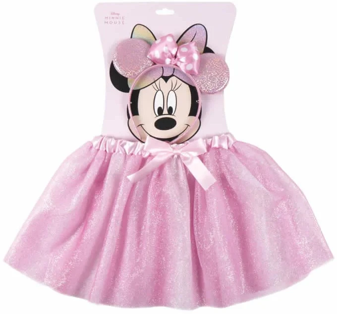 Disney Minnie Mouse kostiumas papildomų aksesuarų rinkinys
