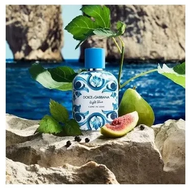 Dolce&Gabbana Dolce & Gabbana Light Mėlyna Capri In Love EDP parfumuotas vanduo vyrams, 50 ml