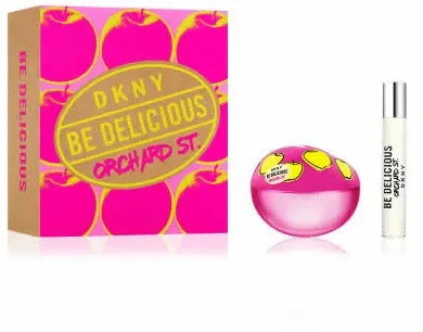 Dkny Be Delicious Orchad St. Eau De Parfum Purškiklis, 100 ml rinkinys 2 vnt.