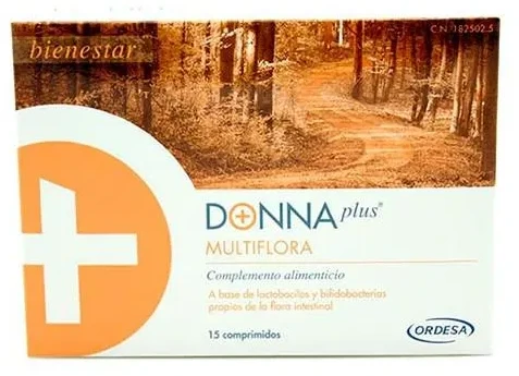 "Donnaplus Donna Plus Multiflora" Maisto papildas gerosios bakterijos