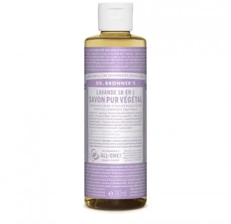Dr. Bronner's stebuklingas muilas su levandų skoniu, 240 ml