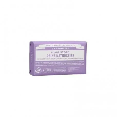 Dr. Bronner's - stebuklingas muilo gabalėlis su levandų skoniu 140 g