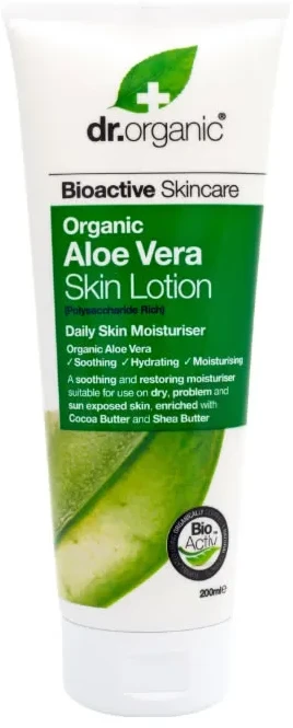 Dr. Organic Aloe Vera Odos losjonas 200ml