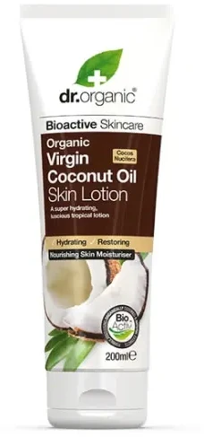 "Dr. Organic Virgin Coconut Oil" odos losjonas 200ml