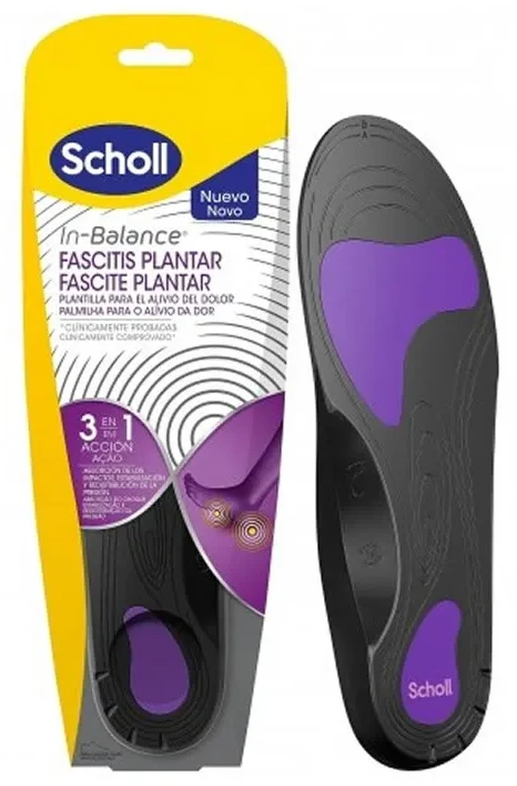 Dr. Scholl In-Balance Plantar vidpadžiai su fascitu dydis M