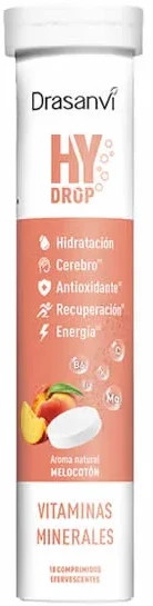 Drasanvi HYDROP ELECTROLYTES effervescent tablets #Peach 18 units