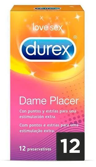 Durex Give Me Pleasure prezervatyvai 12vnt