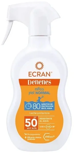 "Ecran Denenes" apsauginis pienelis nuo saulės Spf50 270ml