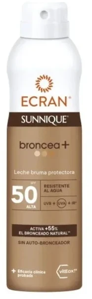 „Ecran Sunnique Broncea Bruma Protect“ apsauginis kremas nuo saulės SPF50, 250 ml