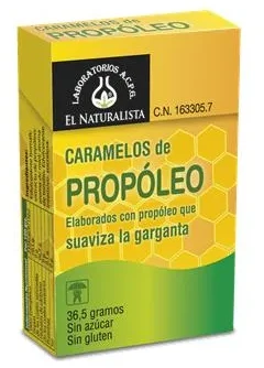 "El Natural Caramelos Propoleo" 20 vnt