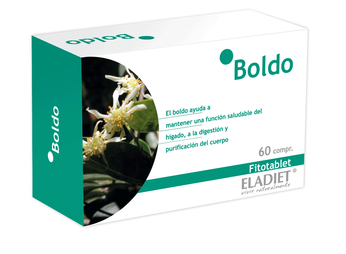 Eladiet Boldo Fitotabletė 60 vnt