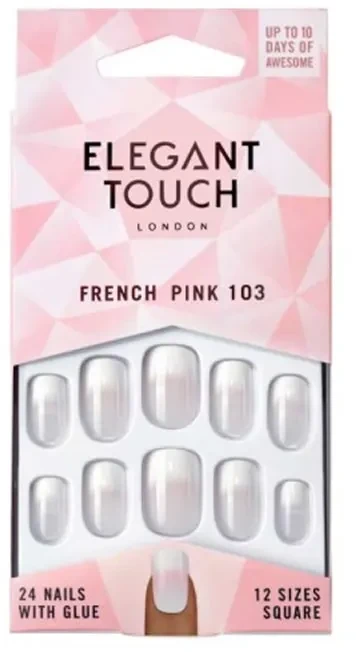 Elegant Touch Natūralus prancūzų rožinis 103 vidutinis