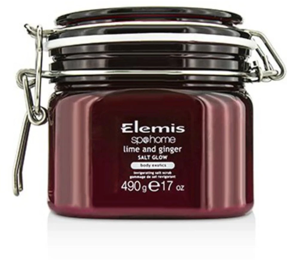Elemis Exotic Lime & Ginger Salt Glow gaivinamasis kūno šveitiklis, 490 g