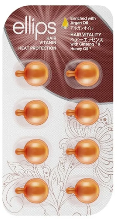 "Ellips Hair Vitality" plaukų vitaminai kapsulėse 8 vnt