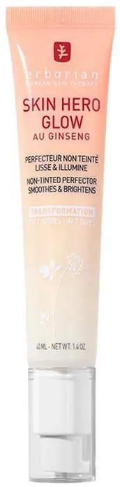 Erborian Skin Hero Glow kremas nuo saulės 40 ml
