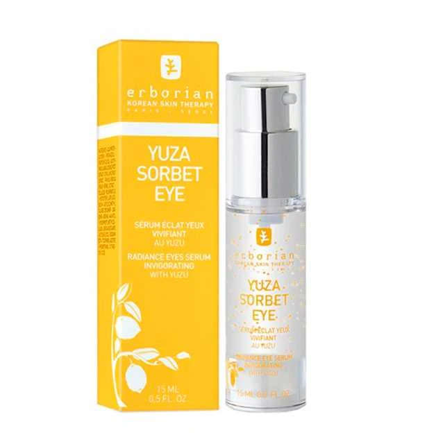 Erborian Yuza Sorbet Eye - Yuzu Šerbetas serumas paakiam 15ml