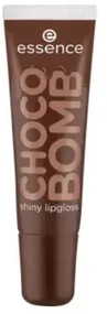 Essence Choco Bomb Shiny Lūpų blizgis 01 Chocoholic!, 10 ml