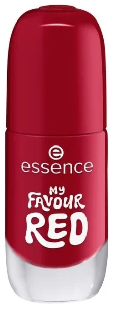 Essence Cosmetics Gel Nagų lakas Esmalte De Uñas 14-My Favour Raudona, 8 ml