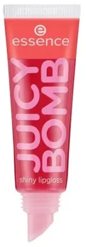 Essence Juicy Bomb vaisių aromato lūpų blizgesys spindinčioms lūpoms, atspalvis: 104-Poppin' Pomegranate, 10 ml