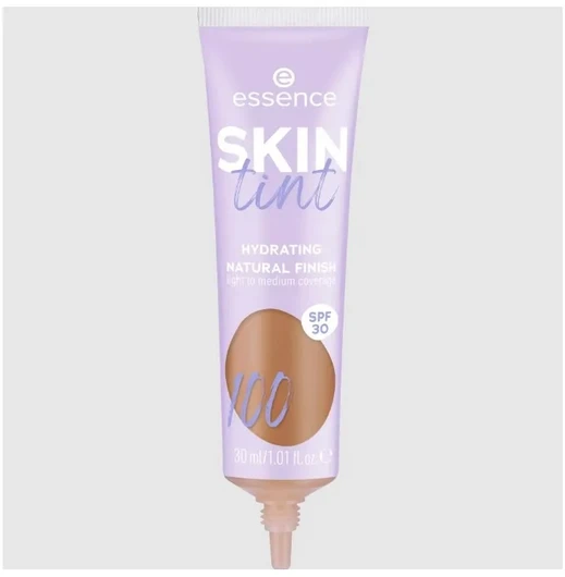„Essence Skin Tint Hydrating“ natūralios apdailos makiažas