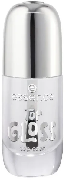 „Essence Cosmetics“ viršutinis blizgusis sluoksnis, 8 ml