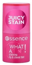 „Essence What a Tint!“ lūpų ir skruostų balzamas 2 viename, 10 aviečių atspalvių, 5 ml