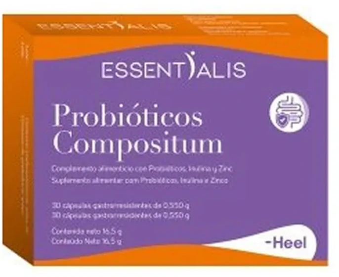 Essentialis Heel Probiotics Compositum 30 Capsules