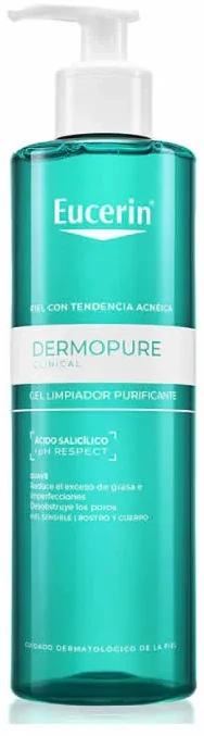 Eucerin Dermopure Aliejus Control veido gelis riebiai odai 400ml