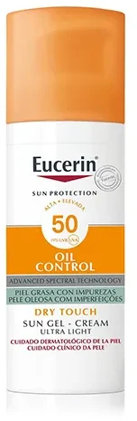 Eucerin Oil Control gelinis kremas nuo saulės SPF 50+, 50 ml