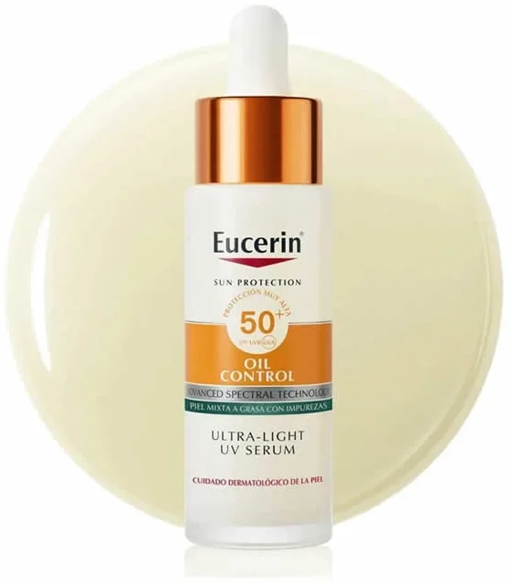 Eucerin Sun Face Oil Control Serum UV FPS50+ 30ml