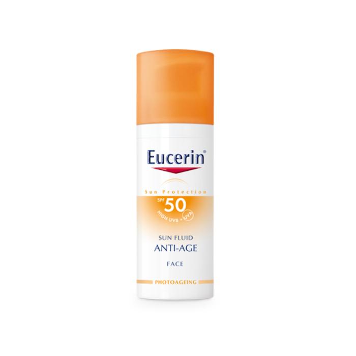 Apsauginis kremas nuo saulės Eucerin Sun Photoaging Control Tinted SPF 50+ Medium, 50 ml