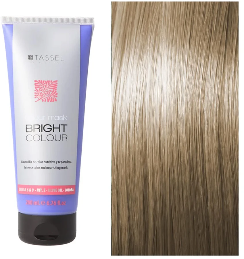 "Eurostil Bright Colour Pearl Skirtas šviesiems plaukams" plaukų kaukė 1vnt
