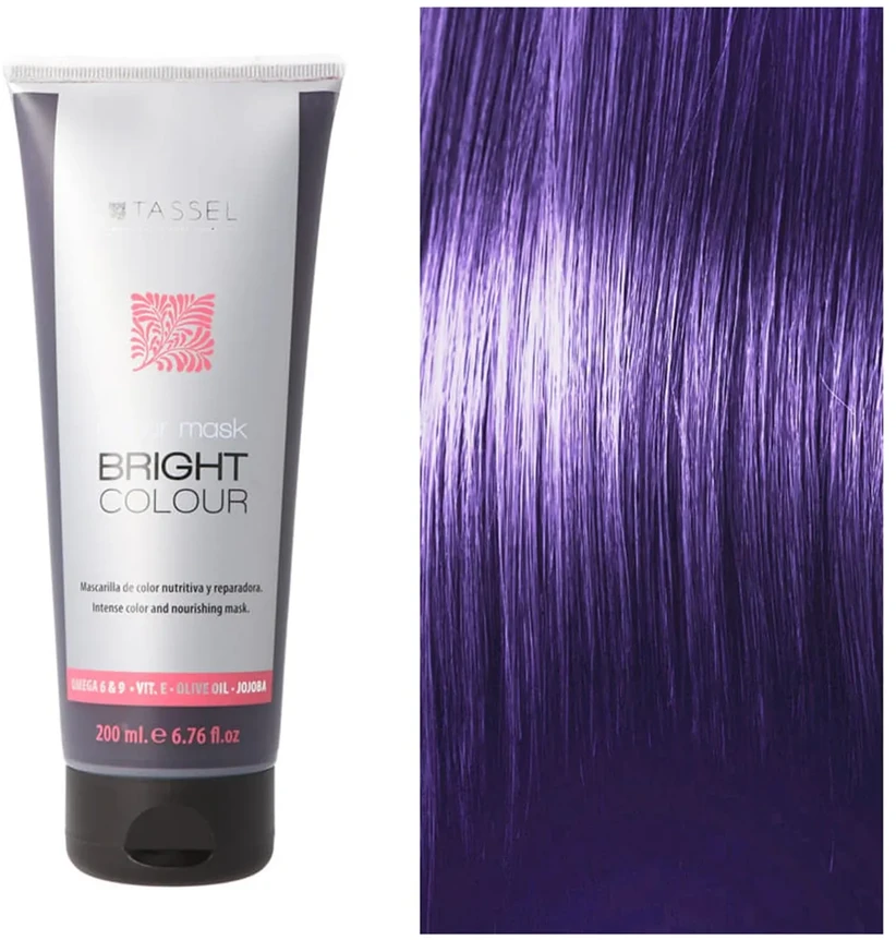 Eurostil Bright Color Violet Plaukus tonuojanti kaukė
