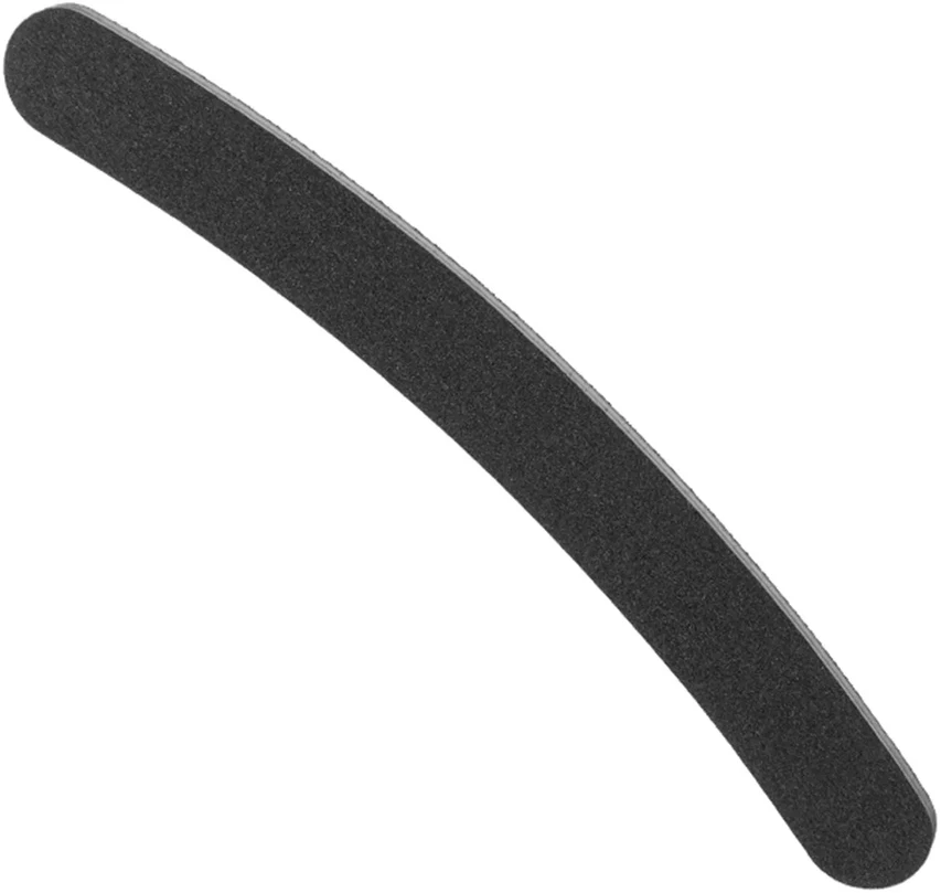 "Eurostil" nagų dildė Padded Curved 175mm Juodas Pakuotė 12 vnt
