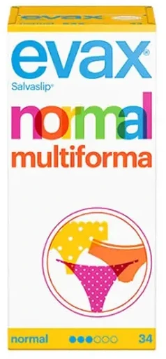 "Evax Salvaslip Normal Multiform Protegeslips" įklotai 34 vienetai