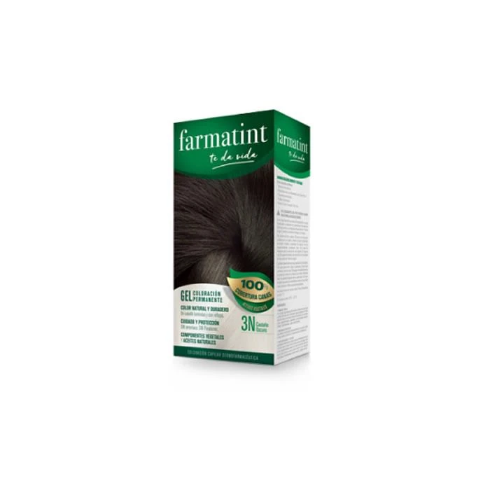 Farmatint Permanent Color Gel 3N Dark Brown 150ml Plaukų dažai