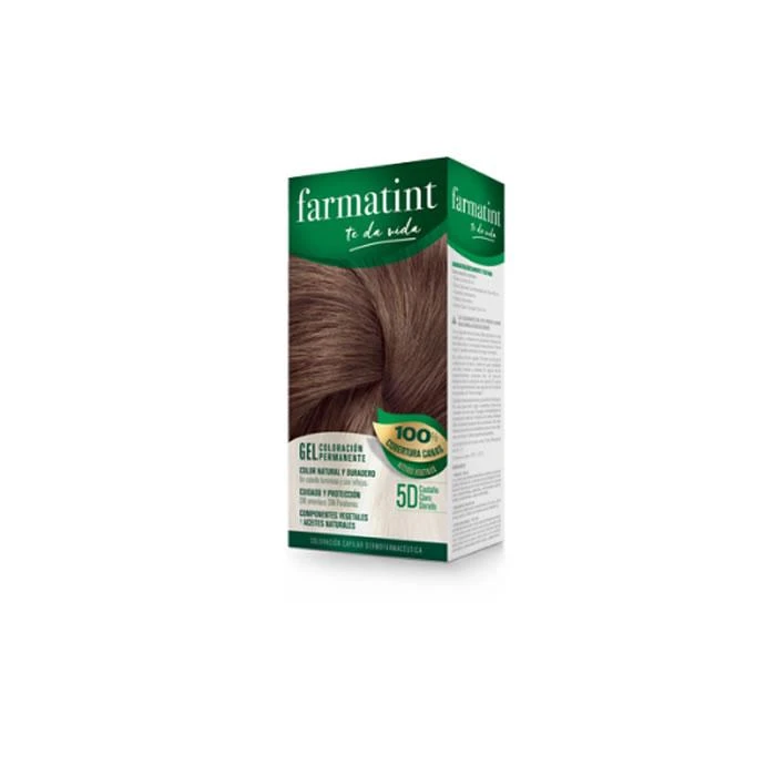 Farmatint Permanent Color Gel 5D Light Golden Brown 150ml Plaukų dažai