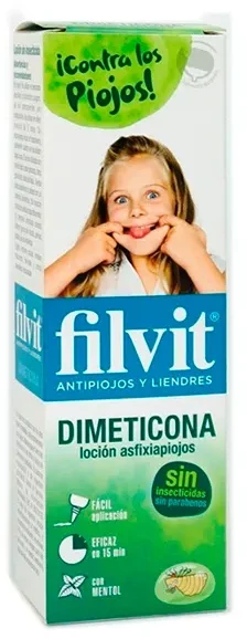 "Filvit Dimethicone"priemonė nuo utėlių 125ml
