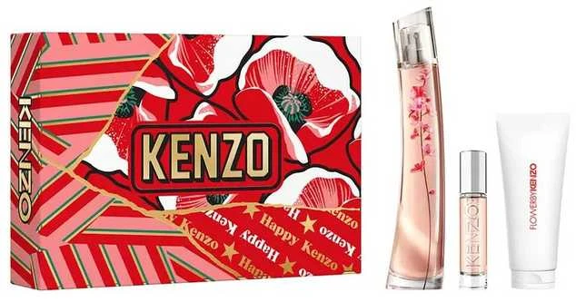Flower Ikebana By Kenzo Estuche 3 Piezas
