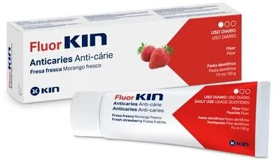 Fluorkin Anticavity pasta braškių 75ml