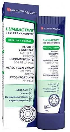 Forté Pharma Lumbactive CBD masažinis kremas 75ml