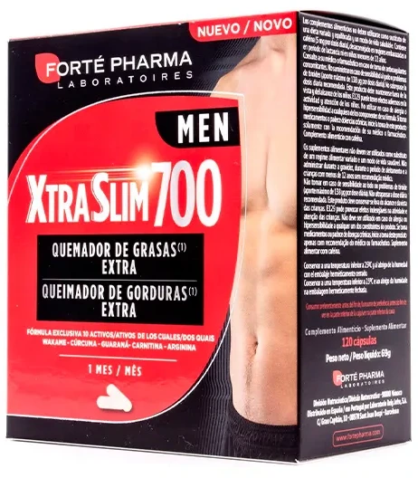 Forte Pharma Xtraslim 700 Vyrai 120 kapsulių