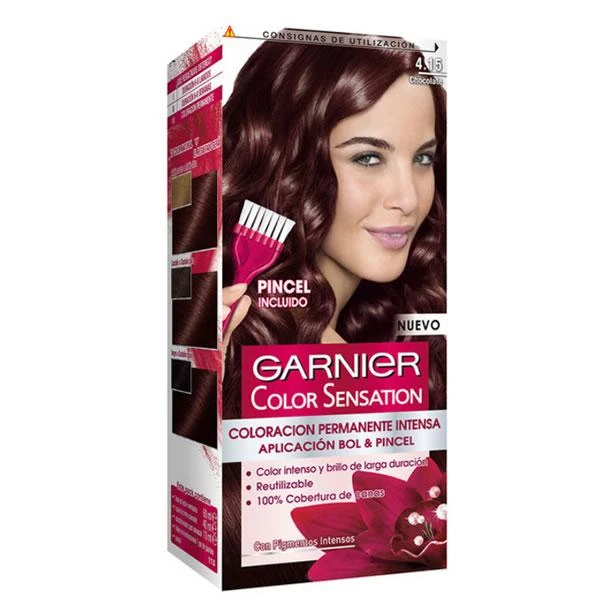 Garnier Color Sensation 4.15 Chocolate Plaukų dažai