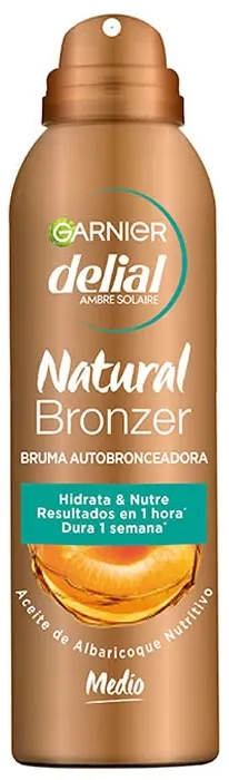 "Garnier Natural Bronzer" savaiminio įdegio purškiklis vidutinio stiprumo 150ml