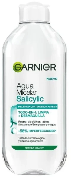 Garnier „Skinactive“ salicilo micelinis vanduo, 400 ml
