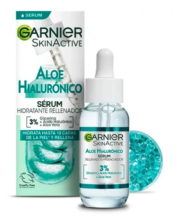 "Garnier Skinactive Aloe Hyaluronic Serum" serumas su hialiuronu 30ml